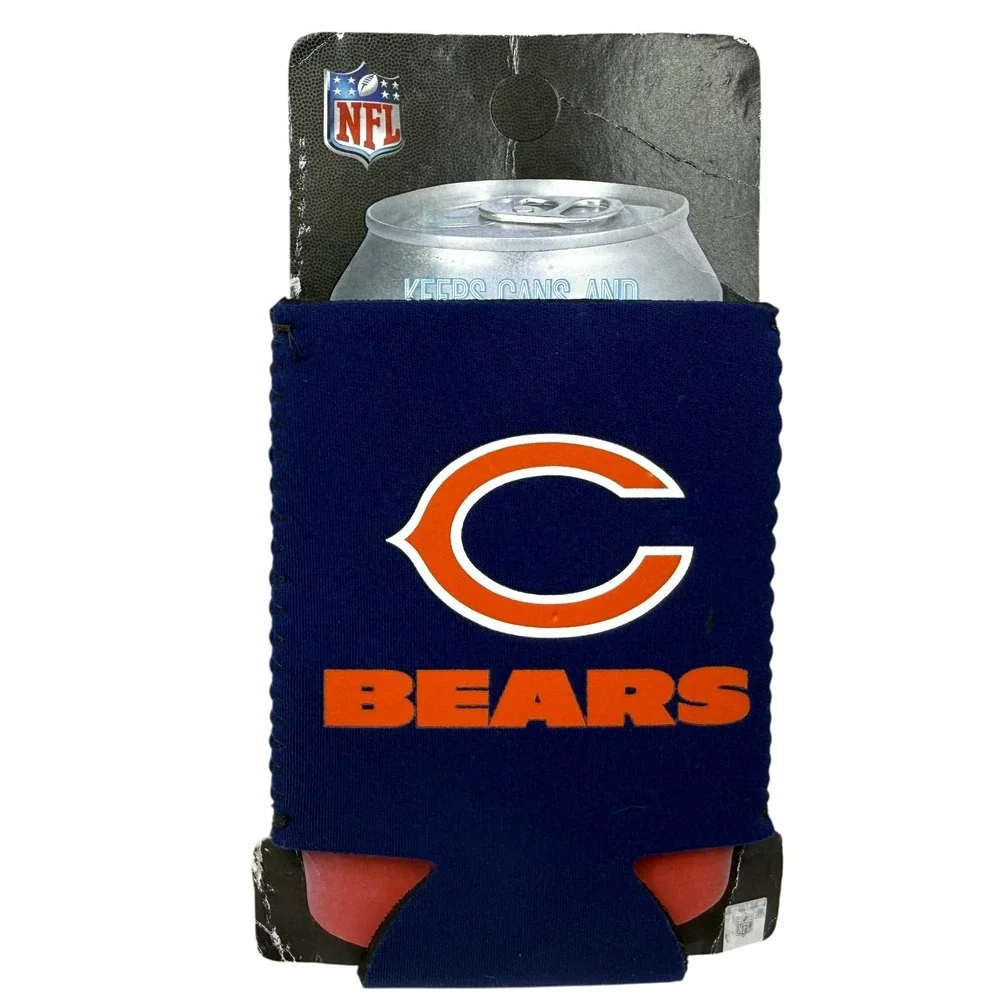 Kolder Chicago Bears NFL Officially Licensed Neoprene Can Cooler Koozie New